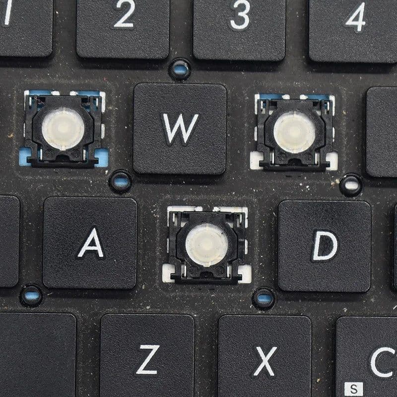 image-Replacement Keycap Key Cap Rubber Scissor Clip Hinge For ASUS TUF GAMING VivoBook ADOL ExpertBook ZenBook ROG Laptop Keyboard