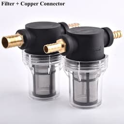 image-1/2" Rain Water Filter Agricultural Irrigation Garden Watering Filters Aquarium Water Tank Strainer 10~200 Mesh Copper Connector