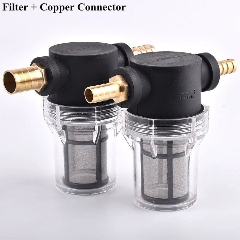 image-1/2" Rain Water Filter Agricultural Irrigation Garden Watering Filters Aquarium Water Tank Strainer 10~200 Mesh Copper Connector