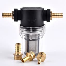 image-1/2" Rain Water Filter Agricultural Irrigation Garden Watering Filters Aquarium Water Tank Strainer 10~200 Mesh Copper Connector