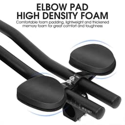 image-WEST BIKING Bicycle Rest TT Handlebar Clip on Aero Bars Handlebar Extension Triathlon Aerobars MTB Road Bike Cycling Handlebars