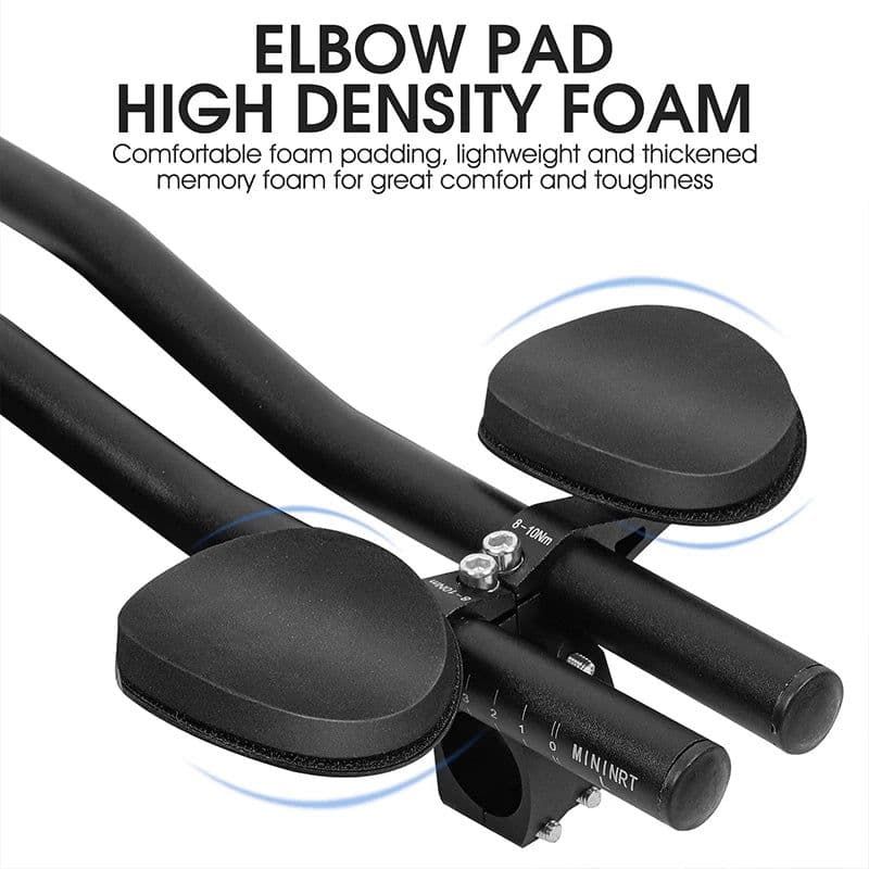 image-WEST BIKING Bicycle Rest TT Handlebar Clip on Aero Bars Handlebar Extension Triathlon Aerobars MTB Road Bike Cycling Handlebars