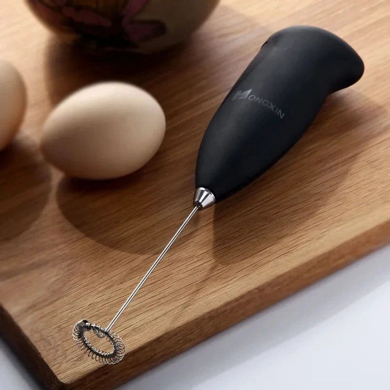 image-Milk Frother Handheld Mini Electric Foamer Coffee Maker Egg Beater for Cappuccino Stirrer Portable Blender Kitchen Whisk Tools