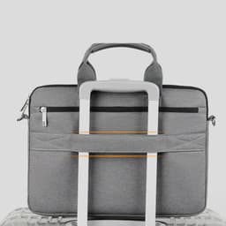 image-Laptop Bag For Macbook Air Pro 13 16 Redmi Lenovo 13.3 14 15.6 17.3 Inch Case Portable Shockproof Shoulder Bag Handbag Briefcase