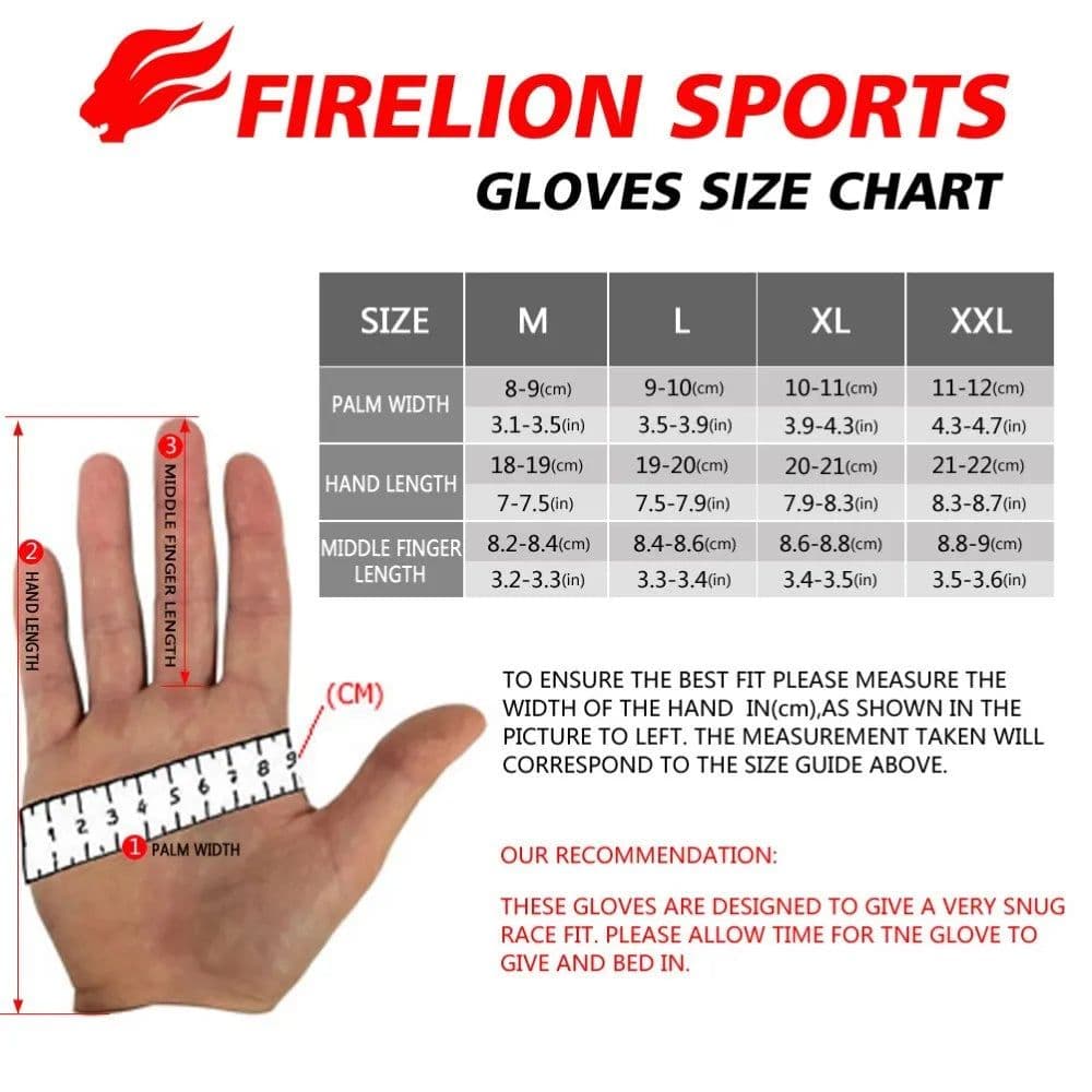 image-FIRELION Outdoor Full finger Gel Touch Screen Cycling Gloves Off Road Dirt Mountain Bike Bicycle MTB DH Downhill Motocross Glove