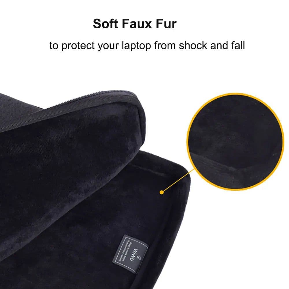 image-WIWU Waterproof Laptop Sleeve for MacBook Pro 14 2023 Laptop Bag Case for MacBook Air 13 15.3 2023 Fashion Notebook Bag 14 15.6
