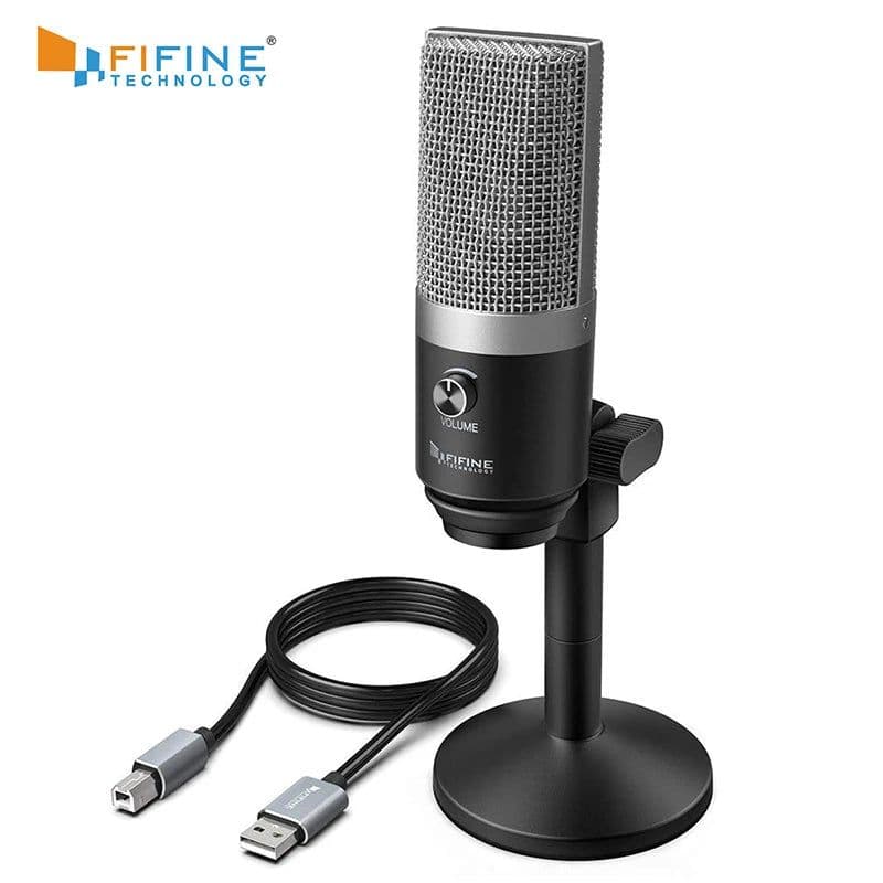 image-FIFINE USB Microphone for laptop and Computers for Recording Streaming Voice overs Podcasting for Audio&Video K670