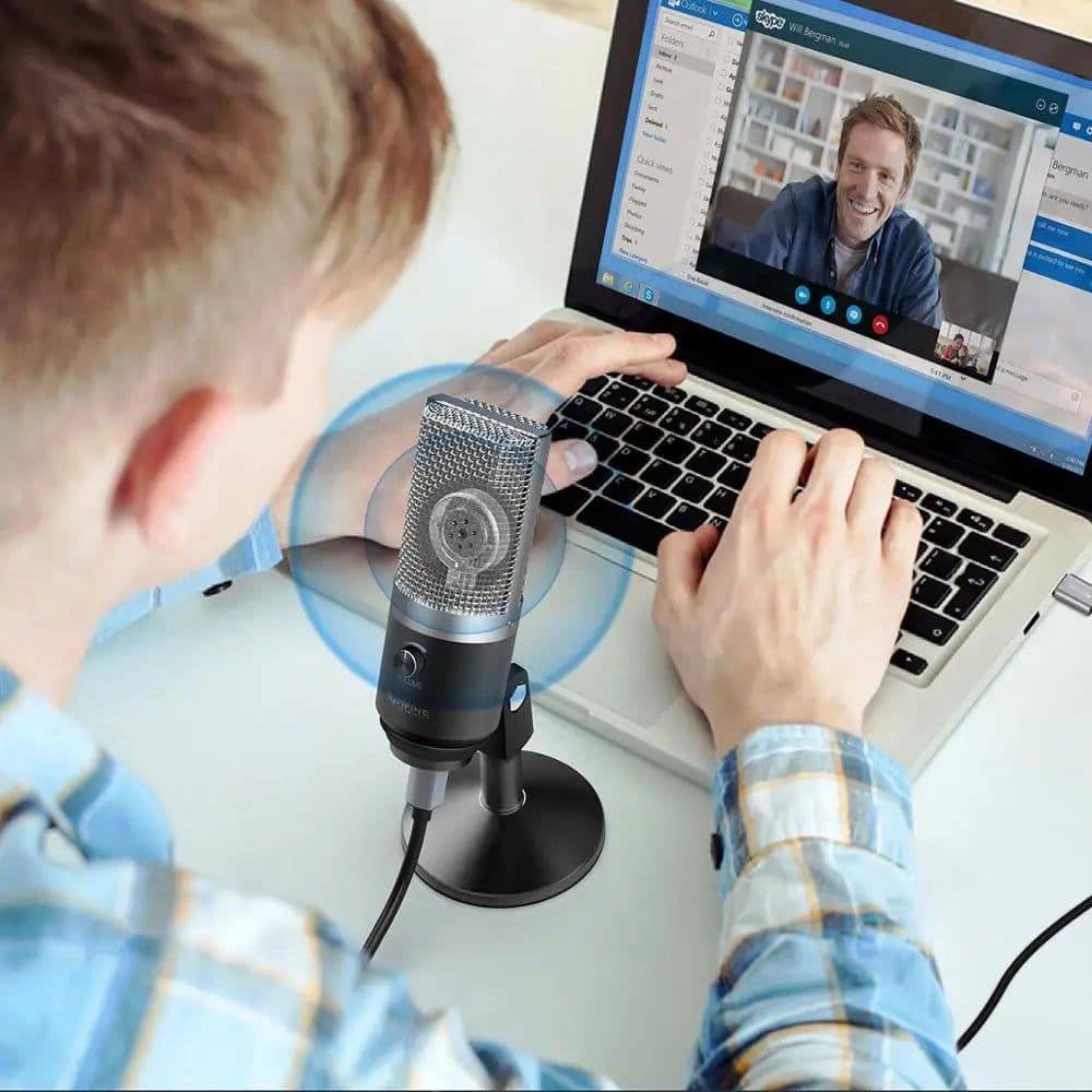 image-FIFINE USB Microphone for laptop and Computers for Recording Streaming Voice overs Podcasting for Audio&Video K670