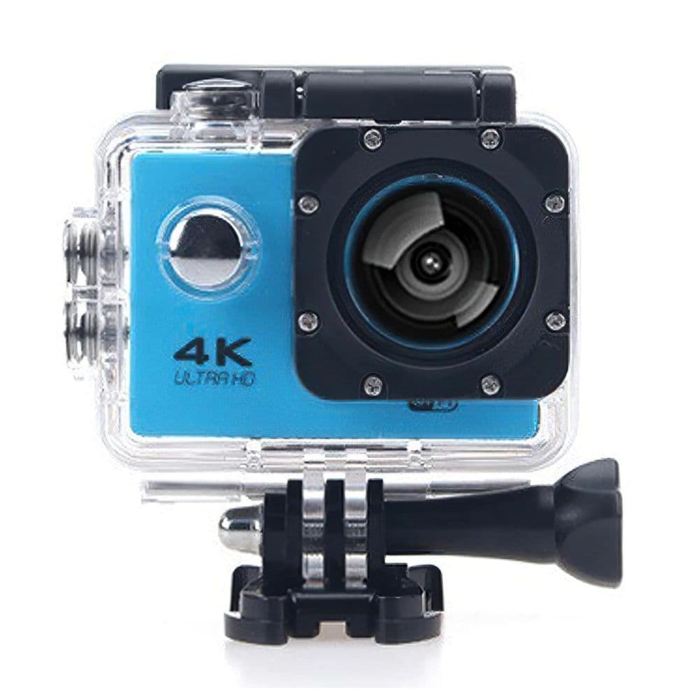 image-4K Action Camera 170D Underwater Video Recording Helmet Cam Waterproof 2.0-inch Screen WiFi Sports Camera DV Camcorders Recorder