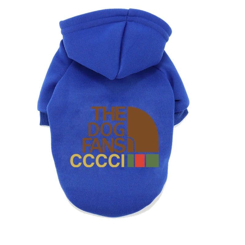 image-Letters Winter Pet Dog Hoodies Cotton Warm Dog Clothes For Small Medium Pet Outfits Cute Spring Dogs Coats Jacket Yorkshire