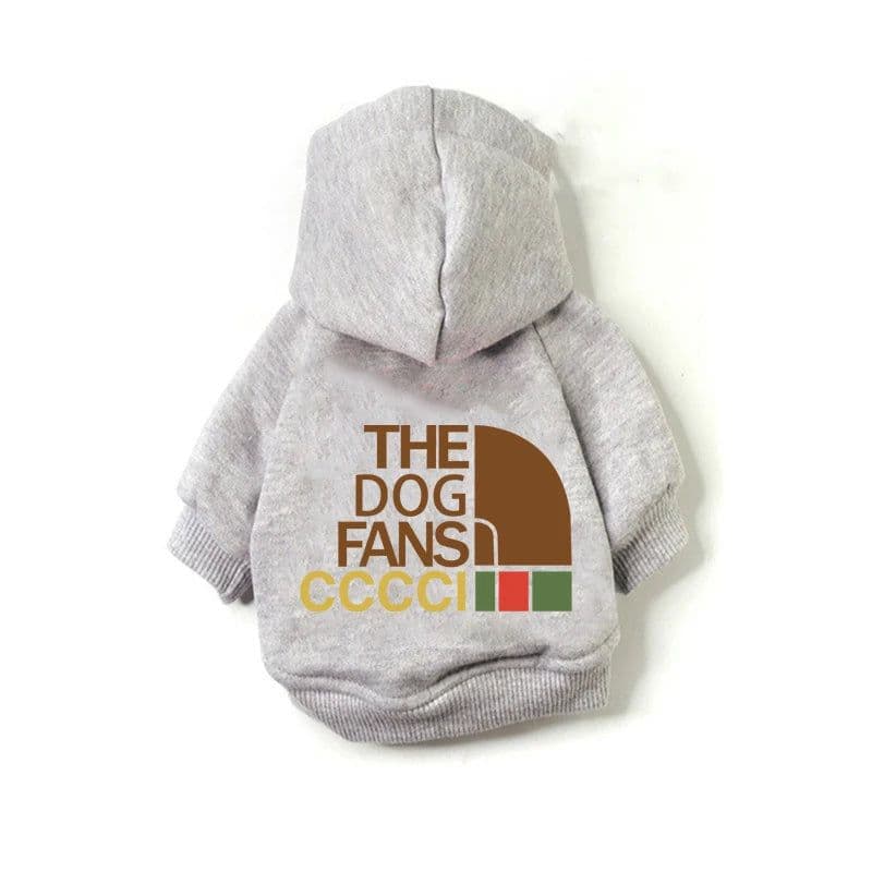 image-Letters Winter Pet Dog Hoodies Cotton Warm Dog Clothes For Small Medium Pet Outfits Cute Spring Dogs Coats Jacket Yorkshire