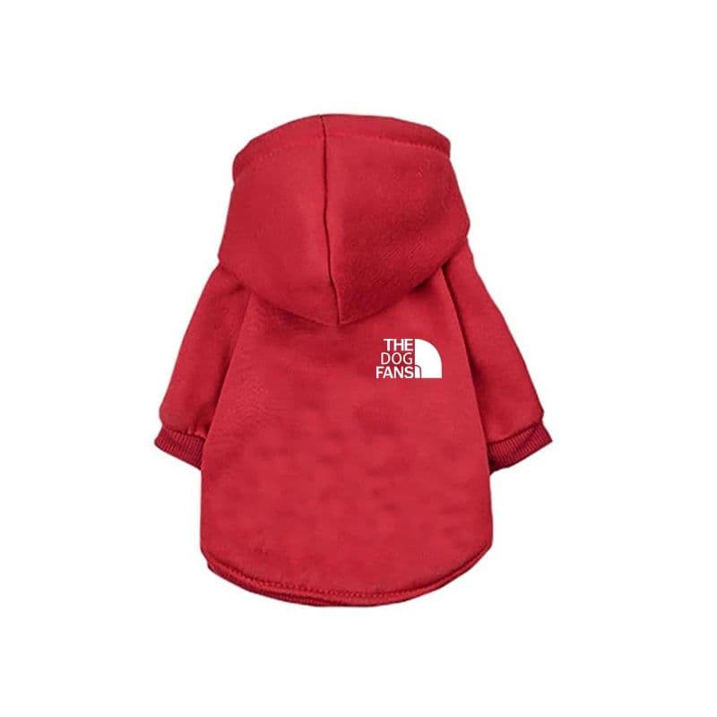 image-Letters Winter Pet Dog Hoodies Cotton Warm Dog Clothes For Small Medium Pet Outfits Cute Spring Dogs Coats Jacket Yorkshire