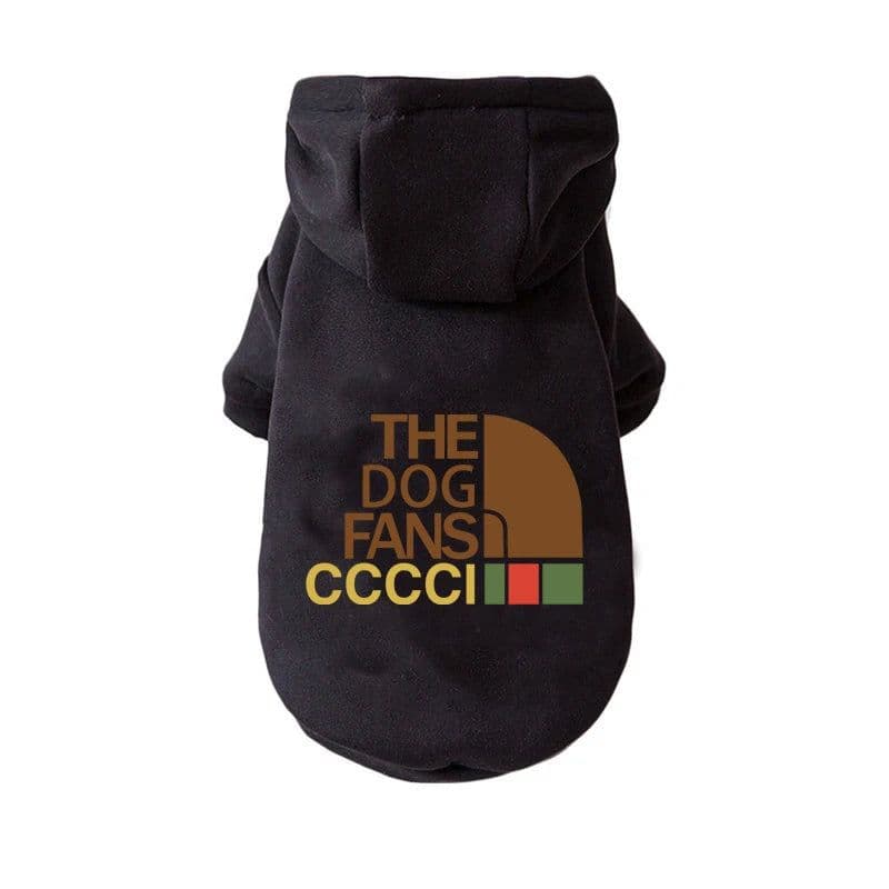 image-Letters Winter Pet Dog Hoodies Cotton Warm Dog Clothes For Small Medium Pet Outfits Cute Spring Dogs Coats Jacket Yorkshire