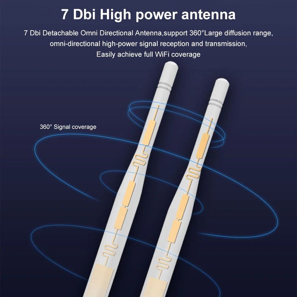 image-Wavlink N300 High Power Outdoor Weatherproof 30dbm Wireless Wifi Router/AP Repeater/Extender 2.4G 15KV Outer Detachable Antenna