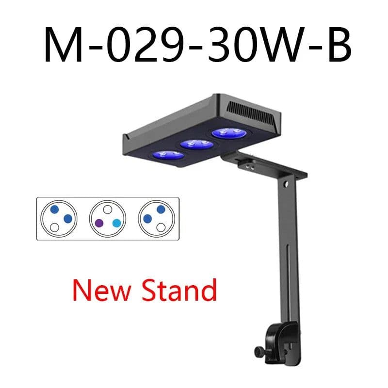 image-Spectra Nano 029 Aquarium Light 30W 40W Saltwater Lighting with Touch Control for Coral Reef Fish Tank Mobile WIFI Control