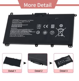 image-HT03XL OEM Factory HP Notebook Laptop Battery Computer for HP Laptop TPN-Q207/TPN-Q208/TPN-Q209/TPN-C135/TPN-C136/TPN-I130/I131