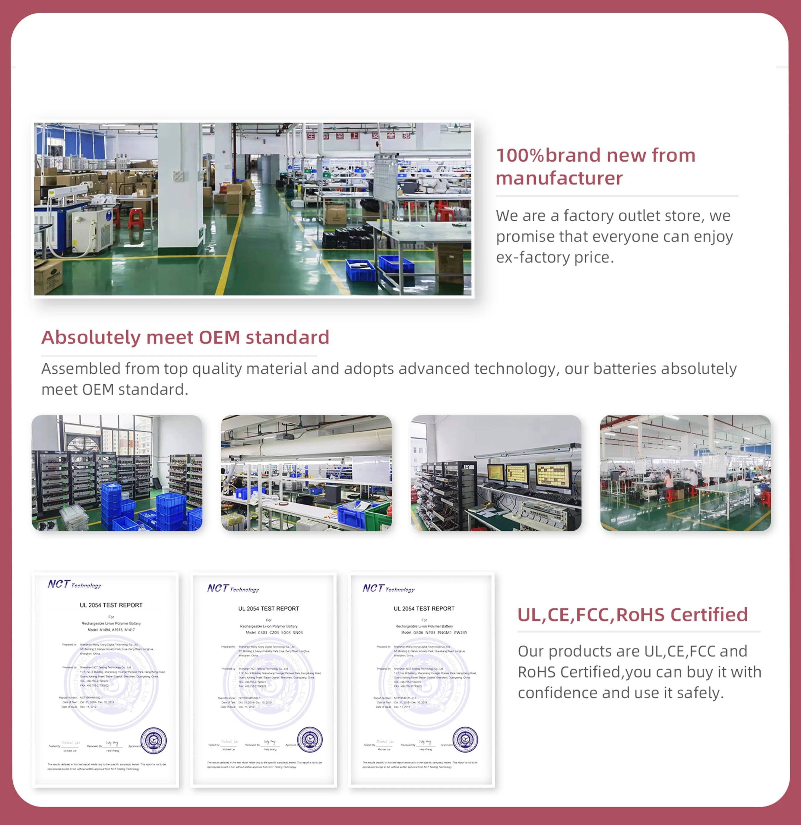 image-HT03XL OEM Factory HP Notebook Laptop Battery Computer for HP Laptop TPN-Q207/TPN-Q208/TPN-Q209/TPN-C135/TPN-C136/TPN-I130/I131