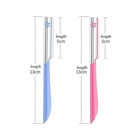 image-3/5pcs Eyebrow Epilator Sets for Women Makeup Beauty Eyebrows Hair Removal Styling Tool Steel Blade Facial Sourcil Razor Trimmer