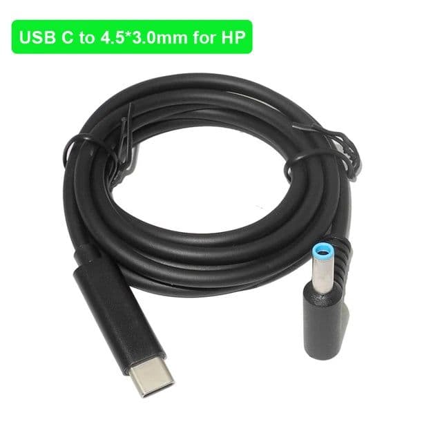 image-USB Type C PD Converter Universal Laptop Charging Cable Cord Dc Power Adapter for Dell Asus Lenovo Notebook Power Supply Cable