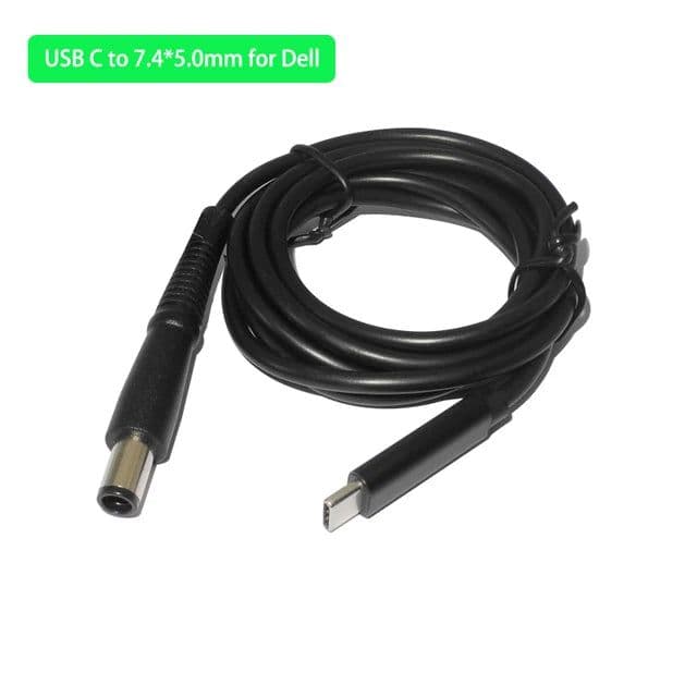 image-USB Type C PD Converter Universal Laptop Charging Cable Cord Dc Power Adapter for Dell Asus Lenovo Notebook Power Supply Cable