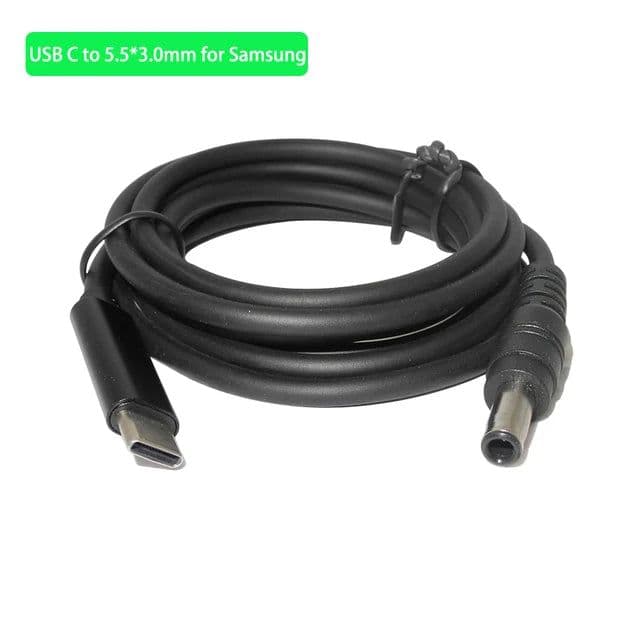 image-USB Type C PD Converter Universal Laptop Charging Cable Cord Dc Power Adapter for Dell Asus Lenovo Notebook Power Supply Cable