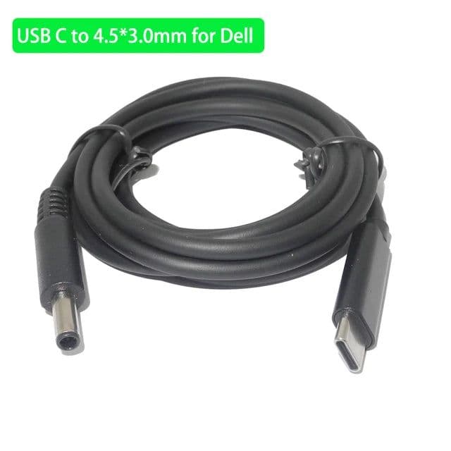 image-USB Type C PD Converter Universal Laptop Charging Cable Cord Dc Power Adapter for Dell Asus Lenovo Notebook Power Supply Cable