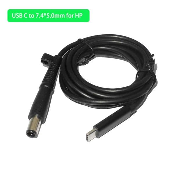 image-USB Type C PD Converter Universal Laptop Charging Cable Cord Dc Power Adapter for Dell Asus Lenovo Notebook Power Supply Cable