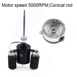 image-JIQI A set of Sugar Boilers Head With Motor Fancy Cotton Candy Machine Accessories Sugar Floss Melting Outlet Fittings Parts 12V