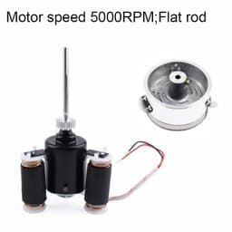 image-JIQI A set of Sugar Boilers Head With Motor Fancy Cotton Candy Machine Accessories Sugar Floss Melting Outlet Fittings Parts 12V