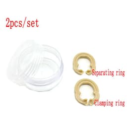 image-Dental Sectional Matrix System F1 Set Dental Sectional Matrix Band Resin Clamping/Seperating Ring Dentist Tools