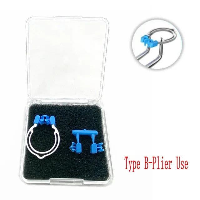 image-Dental Sectional Matrix System F1 Set Dental Sectional Matrix Band Resin Clamping/Seperating Ring Dentist Tools