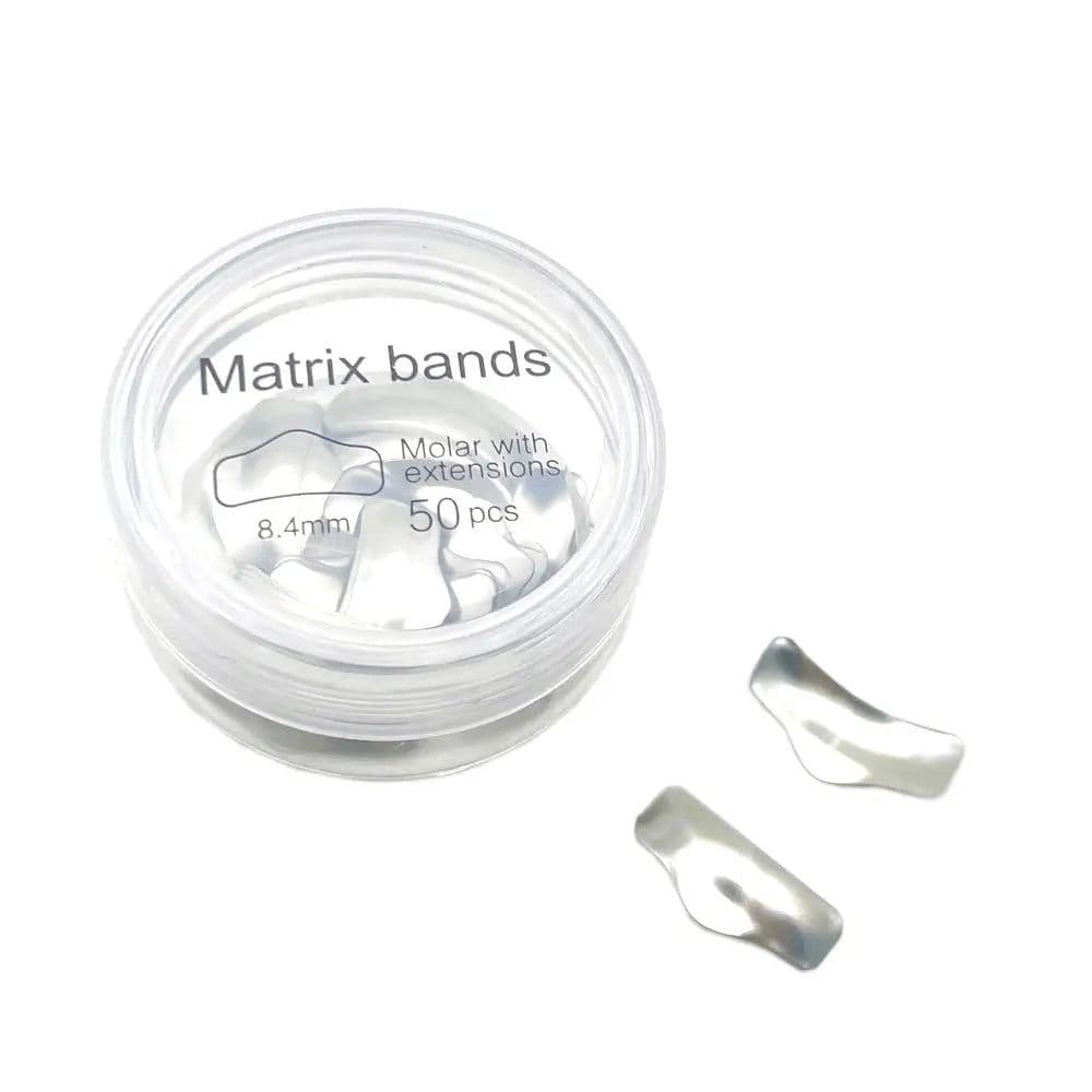 image-Dental Sectional Matrix System F1 Set Dental Sectional Matrix Band Resin Clamping/Seperating Ring Dentist Tools
