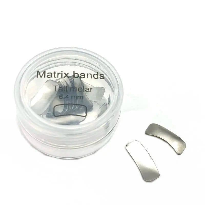 image-Dental Sectional Matrix System F1 Set Dental Sectional Matrix Band Resin Clamping/Seperating Ring Dentist Tools