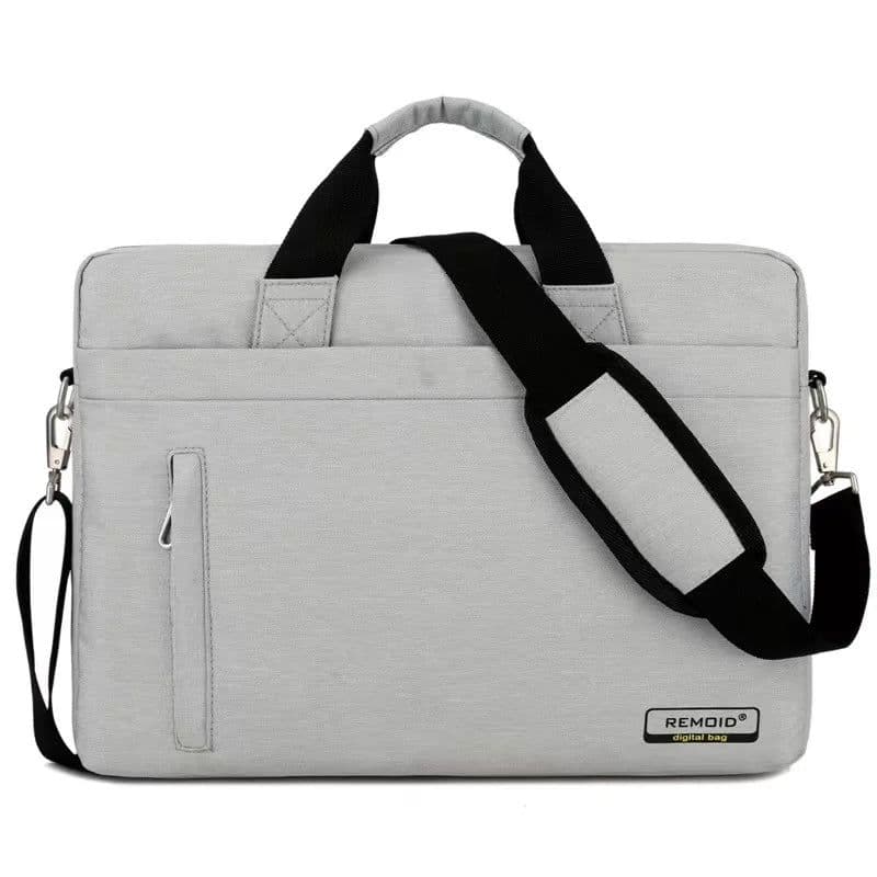 image-Laptop Bag 13.3 14 15.6 17.3 Inch Notebook Computer Case For Macbook Air Pro 13 Shoulder Handbag Men Women Waterproof Briefcase