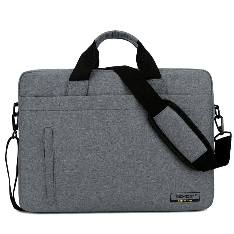 image-Laptop Bag 13.3 14 15.6 17.3 Inch Notebook Computer Case For Macbook Air Pro 13 Shoulder Handbag Men Women Waterproof Briefcase