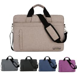 image-Laptop Bag 13.3 14 15.6 17.3 Inch Notebook Computer Case For Macbook Air Pro 13 Shoulder Handbag Men Women Waterproof Briefcase