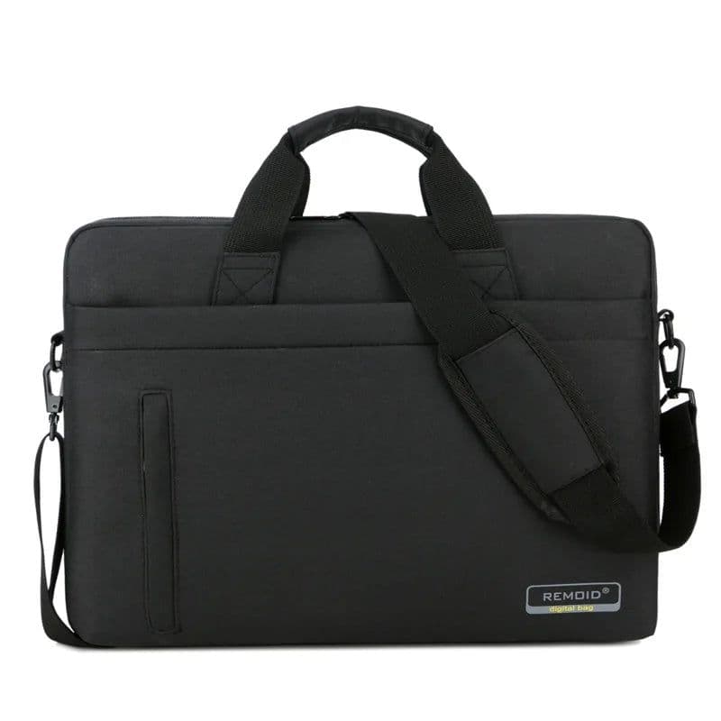 image-Laptop Bag 13.3 14 15.6 17.3 Inch Notebook Computer Case For Macbook Air Pro 13 Shoulder Handbag Men Women Waterproof Briefcase
