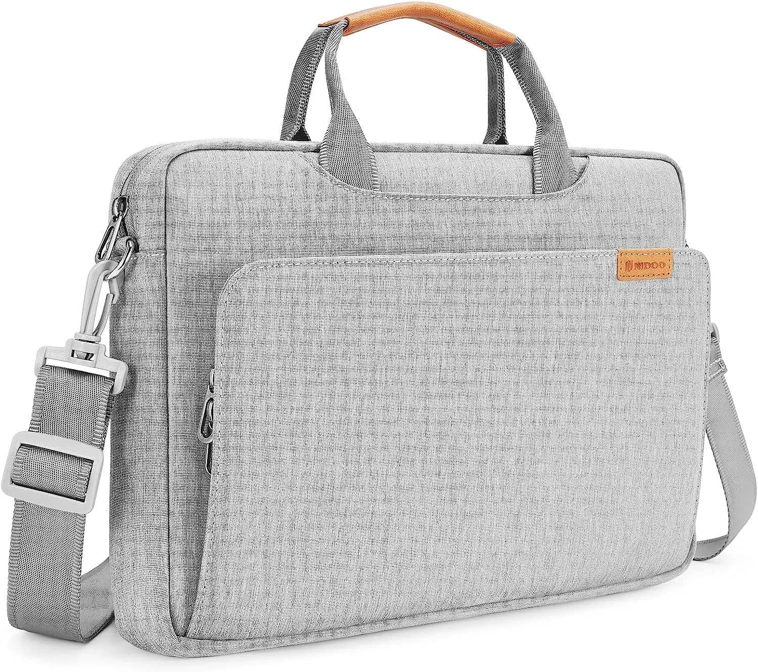 image-NIDOO Laptop Bag Sleeve For MacBook Air Pro 13 M1 Shoulder Bag For iPad Pro 12.9 Waterproof Notebook Briefcase Case Handbag