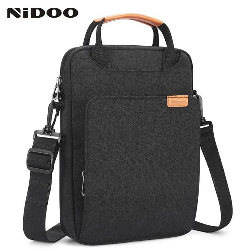 image-NIDOO Laptop Bag Sleeve For MacBook Air Pro 13 M1 Shoulder Bag For iPad Pro 12.9 Waterproof Notebook Briefcase Case Handbag