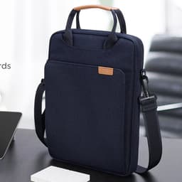 image-NIDOO Laptop Bag Sleeve For MacBook Air Pro 13 M1 Shoulder Bag For iPad Pro 12.9 Waterproof Notebook Briefcase Case Handbag