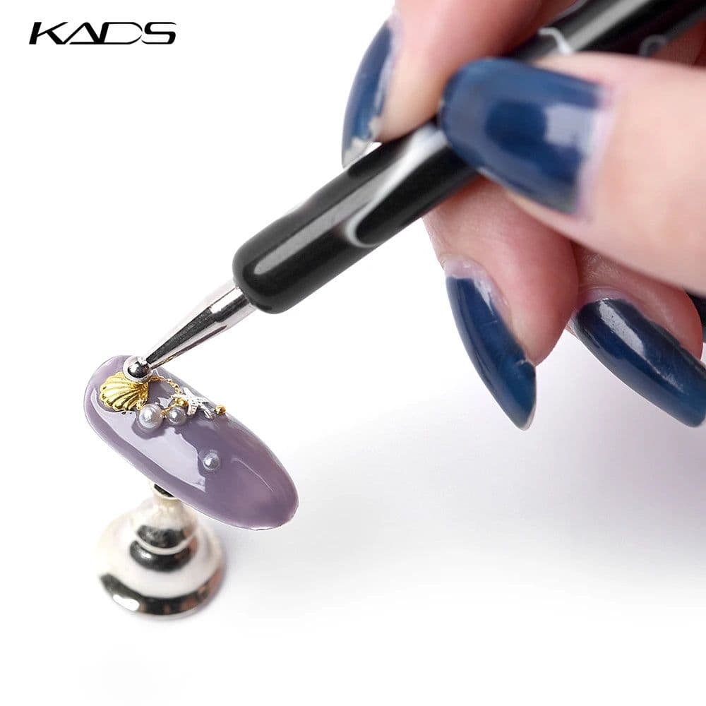 image-KADS 5Pcs Nail Art Dotting Tool Set Double-ended Dotting Pen Nail Art Design Tip Dot Paint Brush Manicure Kit Ball Tip Clay Tool