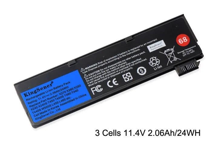 image-KingSener Laptop Battery for Lenovo ThinkPad X240 T440S T440 X250 X260 X270 T450S T460 T450 T450S T550 T560 45N1126 45N1127