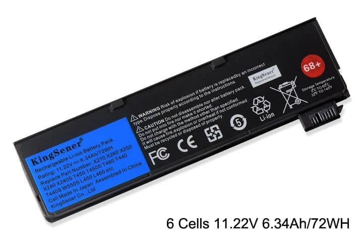 image-KingSener Laptop Battery for Lenovo ThinkPad X240 T440S T440 X250 X260 X270 T450S T460 T450 T450S T550 T560 45N1126 45N1127