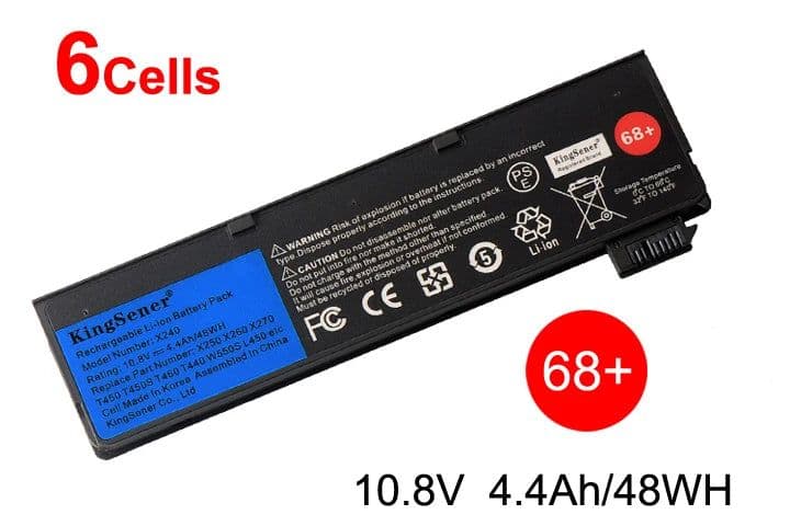 image-KingSener Laptop Battery for Lenovo ThinkPad X240 T440S T440 X250 X260 X270 T450S T460 T450 T450S T550 T560 45N1126 45N1127