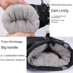 image-Waterproof Motorcycle Handlebar Gloves Winter Hand Protector Windproof Liner Warm Motorbike Scooter Handle Cover Gloves 2pcs