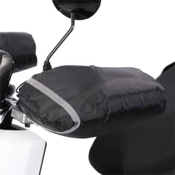 image-Waterproof Motorcycle Handlebar Gloves Winter Hand Protector Windproof Liner Warm Motorbike Scooter Handle Cover Gloves 2pcs
