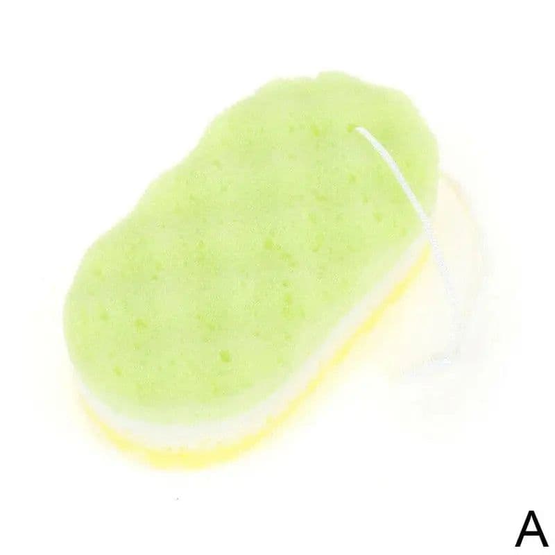 image-Three-layer Wave Bath Sponge Body Brush Shower Skin Clean Massage Cleaning Shower Brush Skin Remover For Kids Adults