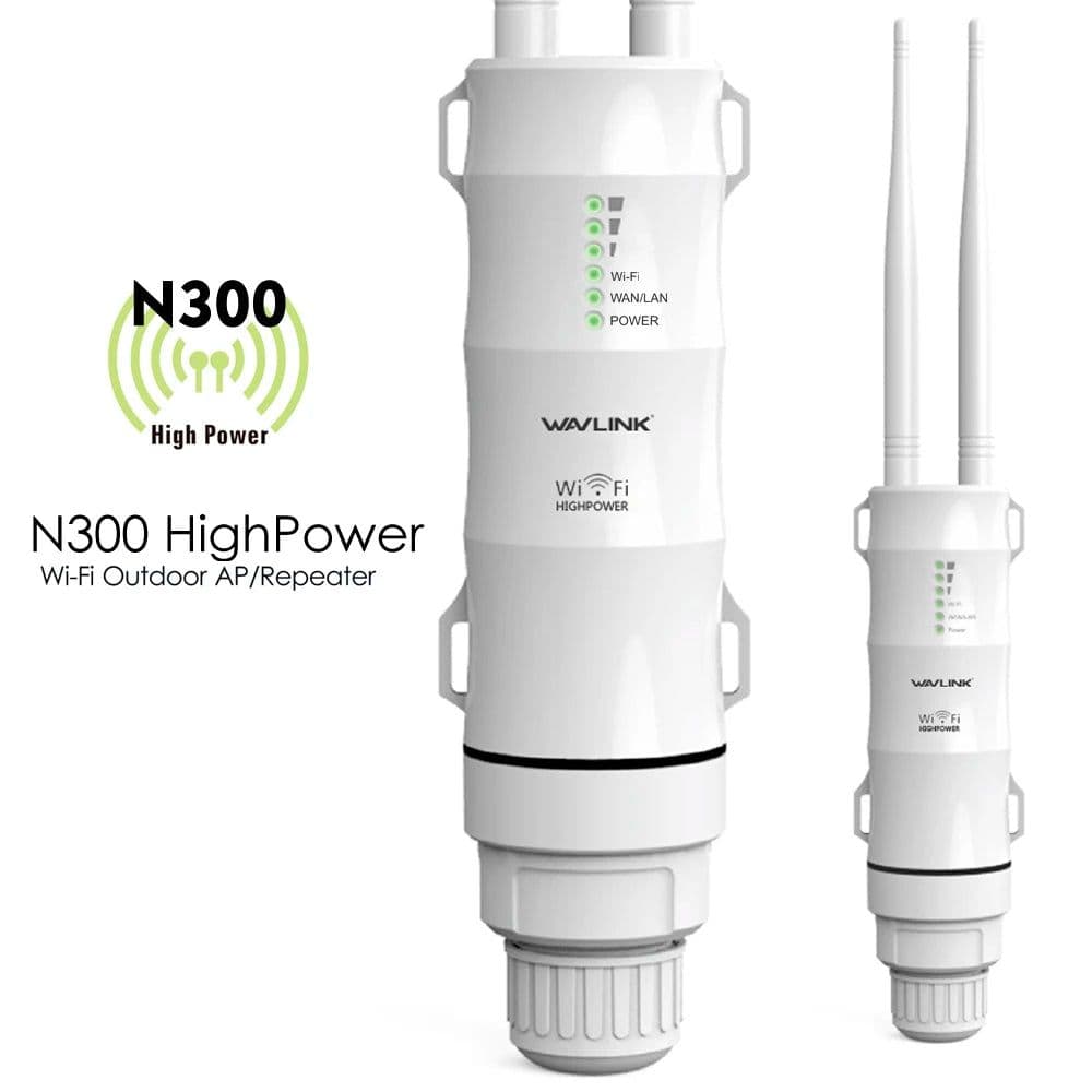 image-Wavlink High Power AC1200/600/300 Outdoor Wireless WiFi Repeater AP/WiFi Router Dual Dand 2.4G+5Ghz Long Range Extender POE