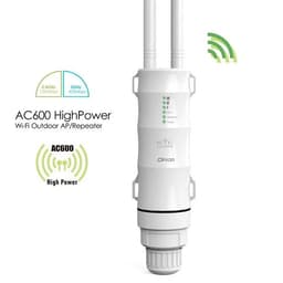 image-Wavlink High Power AC1200/600/300 Outdoor Wireless WiFi Repeater AP/WiFi Router Dual Dand 2.4G+5Ghz Long Range Extender POE