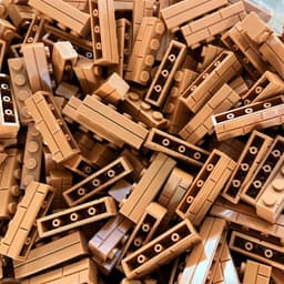 image-50pcs DIY Building Blocks Thick wall Figures Bricks 1x4 Dots Educational Creative Size Compatible With Brands Toys for Children